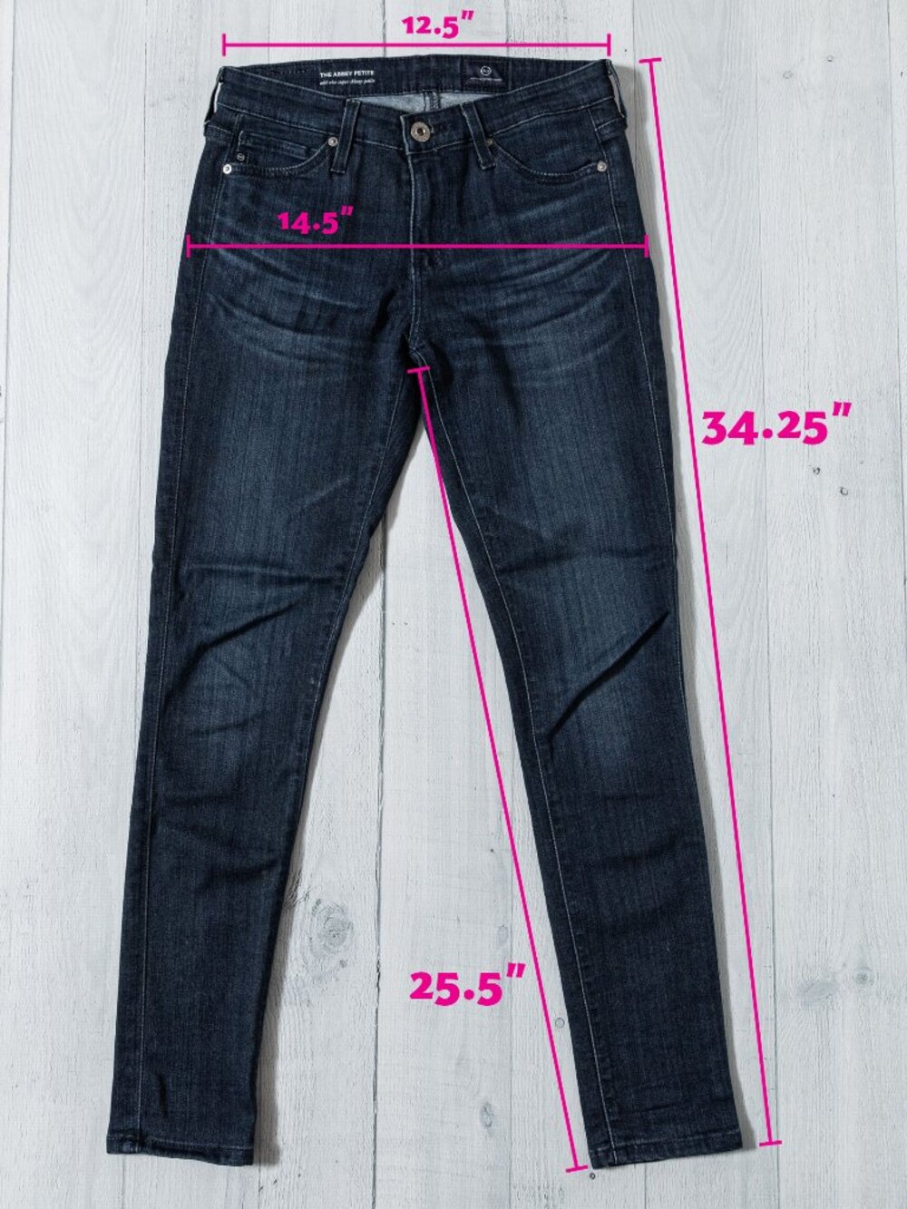 AG Adriano Goldschmied - The Abbey Petite - Skinny Jeans - 24P - Picture 2 of 12